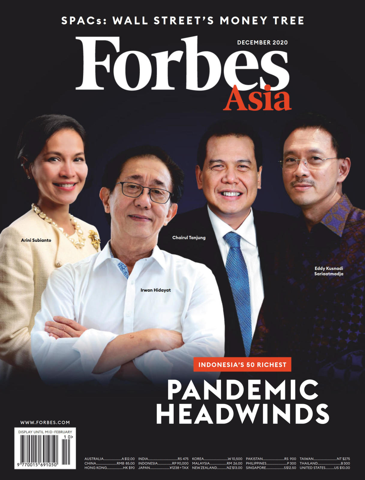 Forbes 福布斯杂志 亚洲版 2020年12月刊下载